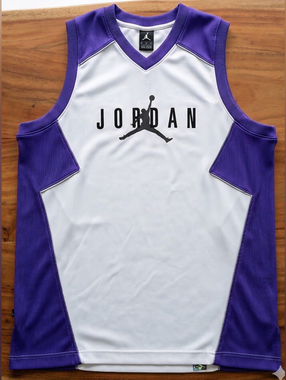 🏀 Vintage XL Jordan Brand Team Mesh Basketball Jersey Tank Top